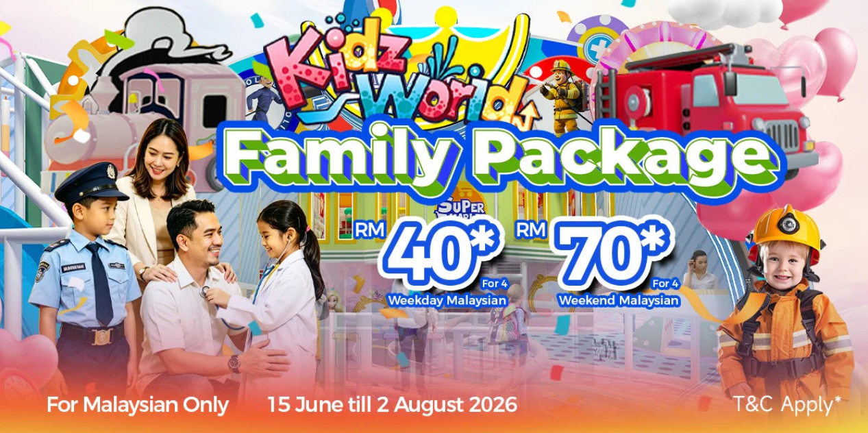KidzWorld Family Package