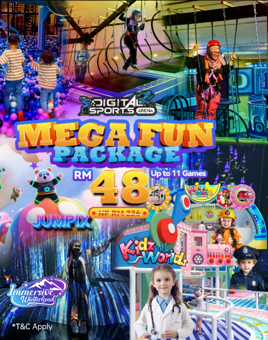 Mega Fun Package (Malaysian only)